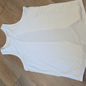 lululemon athletica White Tank Top Open Back